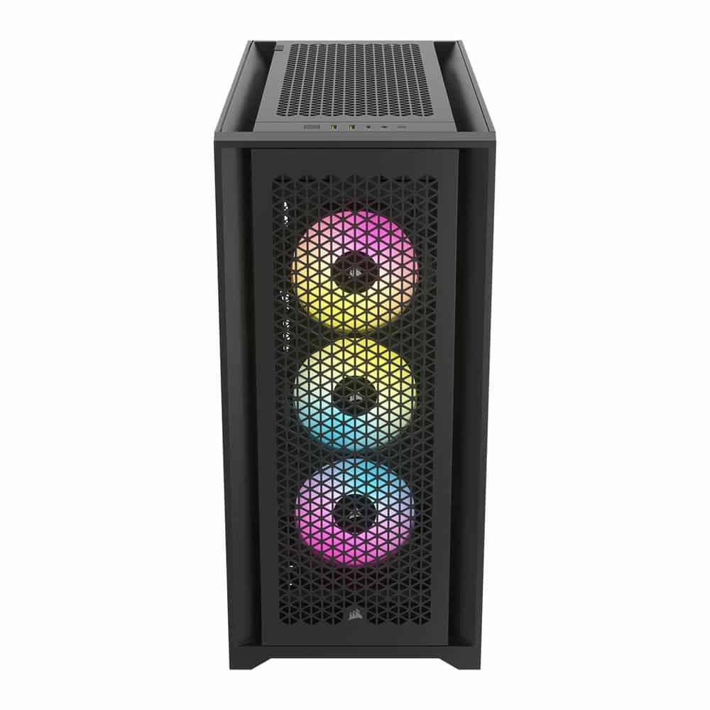 (image for) Corsair 5000D RGB Airflow Black Tempered Glass Mid-Tower ATX Case